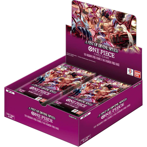 One Piece TCG: A Fist of Divine Speed OP-11 Booster Box