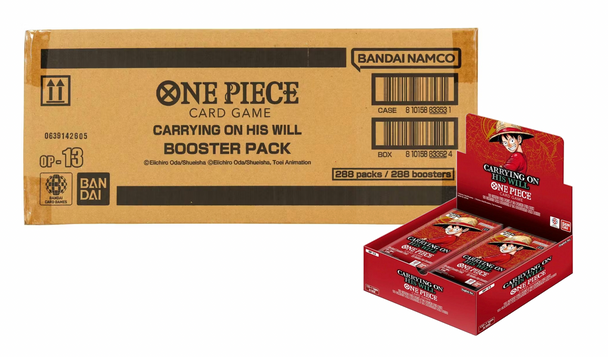 One Piece TCG: Carrying On His Will OP-13 Booster Case