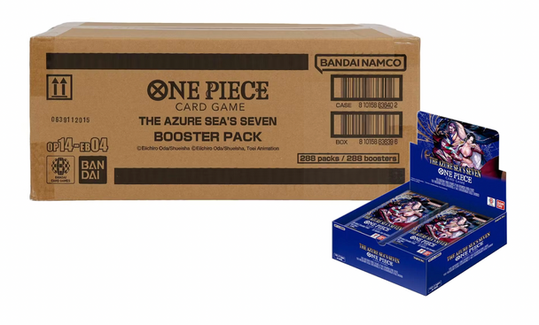 One Piece TCG: The Azure Sea's Seven OP-14 Booster Case