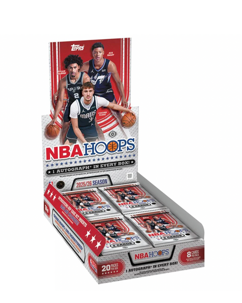 2025/26 Topps NBA Hoops Basketball Hobby Box - PRESALE