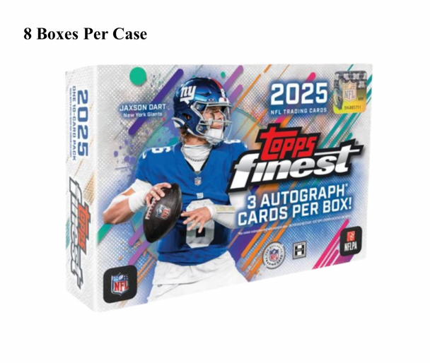 2025 Topps Finest Football Delight Case - PRESALE