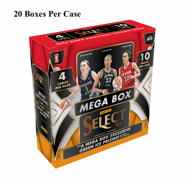 2025 Panini Select WNBA Basketball Hobby Mega Case