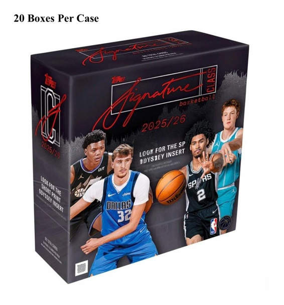 2025/26 Topps Signature Class Basketball Mega Case