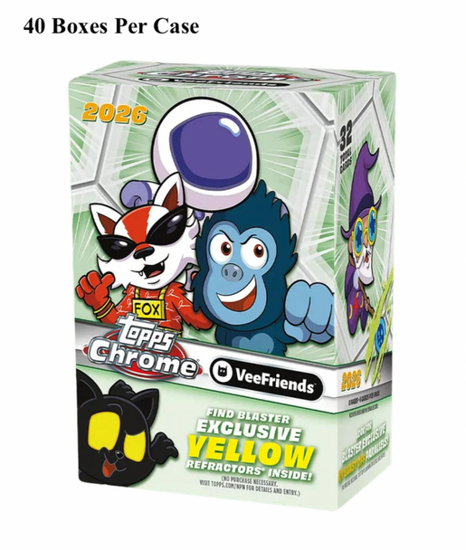 2026 Topps VeeFriends Chrome Blaster Case