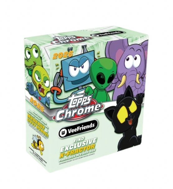 2026 Topps VeeFriends Chrome Mega Box - PRESALE