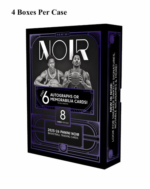 2025/26 Panini Noir Basketball Hobby Case - PRESALE