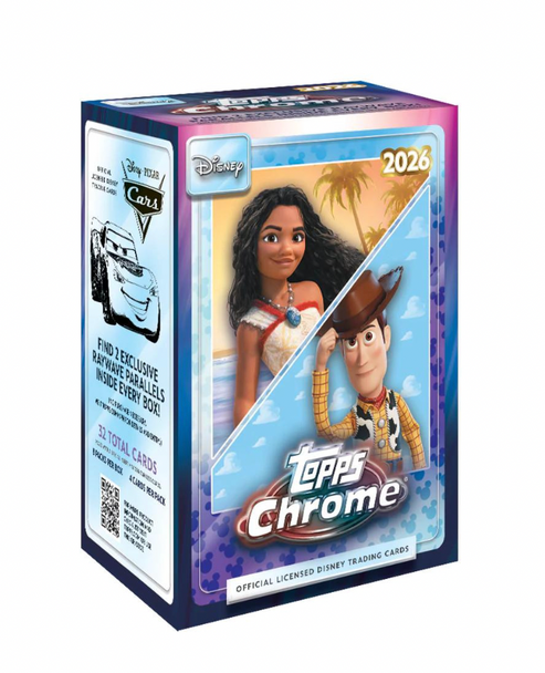 2026 Topps Chrome Disney Blaster Box - PRESALE