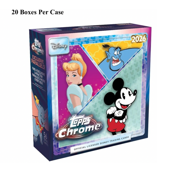2026 Topps Chrome Disney Mega Case