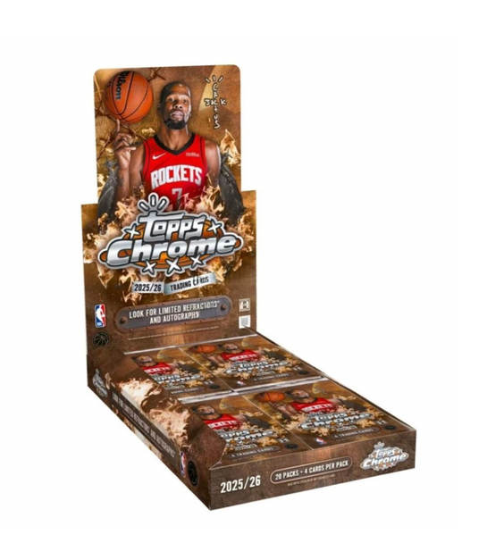 2025/26 Topps Chrome Cactus Jack Basketball Hobby Box - PRESALE