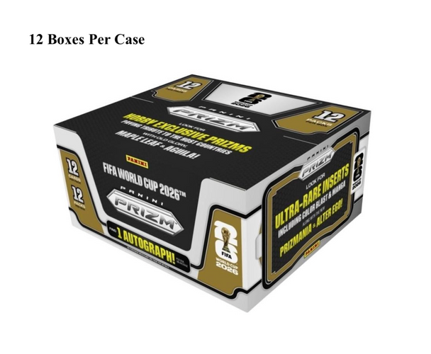 2026 Panini Prizm World Cup Soccer Hobby Case - PRESALE