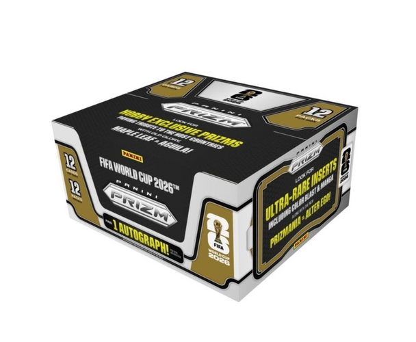 2026 Panini Prizm World Cup Soccer Hobby Box - PRESALE