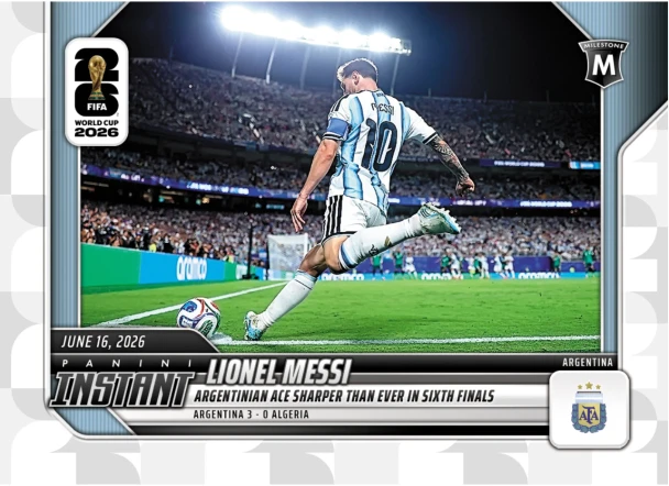 2026 Panini Instant FIFA World Cup Lionel Messi #45