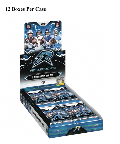 2025 Topps Resurgence Football Hobby Case - PRESALE
