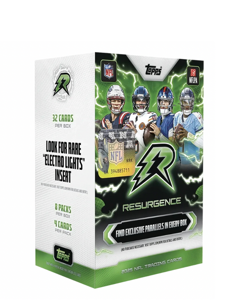 2025 Topps Resurgence Football Blaster Box - PRESALE