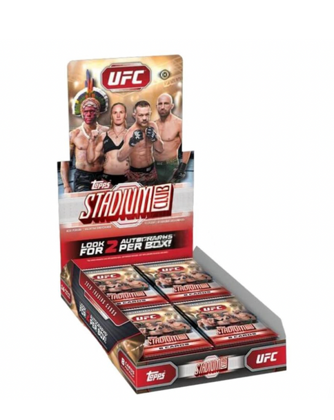2026 Topps UFC Stadium Club Hobby Box - PRESALE