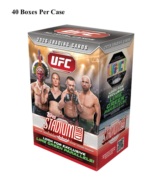 2026 Topps UFC Stadium Club Blaster Case