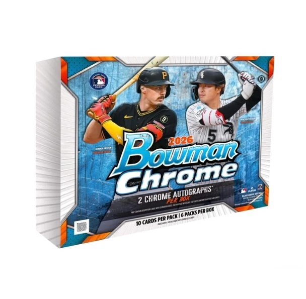 2026 Bowman Chrome Baseball Hobby Box - PRESALE