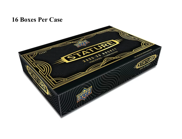 2025/26 Upper Deck Stature Hockey Hobby Case - PRESALE