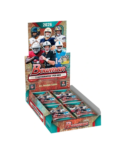 2026 Bowman Football Hobby Box - PRESALE