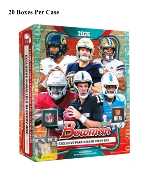 2026 Bowman Football Mega Case