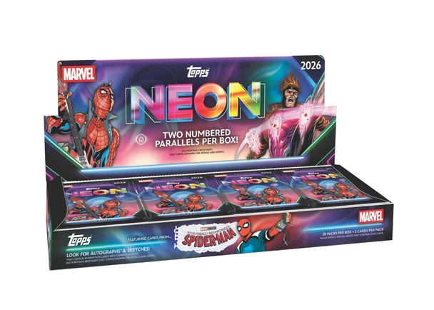 2026 Topps Marvel Neon Hobby Box - PRESALE