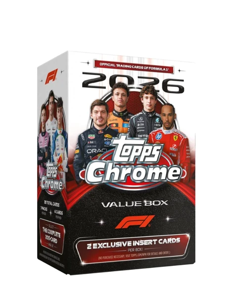 2026 Topps Chrome Formula 1 Blaster Box - PRESALE