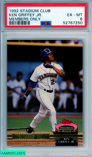 1993 STADIUM CLUB KEN GRIFFEY JR #707 SEATTLE MARINERS HOF PSA 9 MINT  61876686 - AA Mint Cards