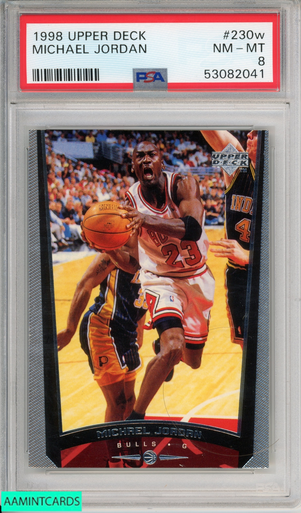 1998 UPPER DECK JORDAN (A-W) MICHAEL JORDAN #230W CHICAGO BULLS