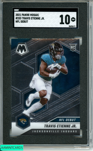 : 2021 Donruss #258 Travis Etienne Jr. Jacksonville Jaguars (RC -  Rookie Card) NM-MT NFL Football Rated Rookies : Collectibles & Fine Art