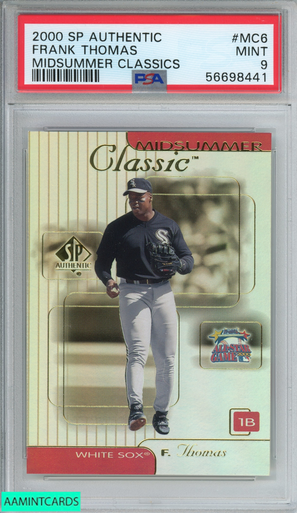 1991 UPPER DECK FRANK THOMAS #246 HOF CHICAGO WHITE SOX PSA 9 MINT 61639287  - AA Mint Cards