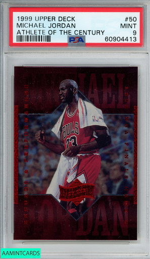 1999 UPPER DECK MJ ATHLETE OF THE CENTURY MICHAEL 