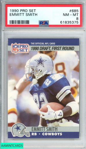NFL COWBOYS EMMITT SMITH ルーキーカード 51566d80a429b125151d1b5a38600e