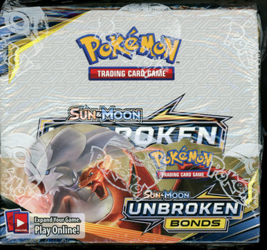 pokemon sun & moon unbroken bonds booster pack Pokemon Sun & Moon Unbroken Bonds Booster Box