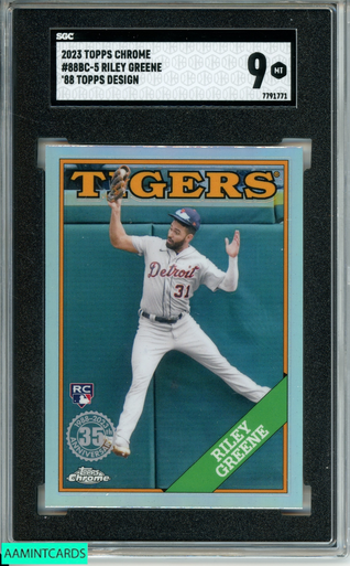 Mail Day: 2023 Topps Chrome Riley Greene “Stars of the MLB” Superfractor :  r/motorcitykitties