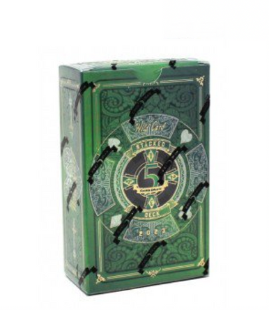 2023 Wild Card Five Card Draw Stacked Deck Football Hobby Box