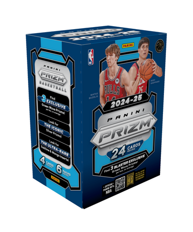 panini prizm booster box Monopoly Prizm: FIFA World Cup Trading Cards | Current Stars and Legends | 2+ Players, Ages 8+ Known for its vibrant chrome designs and collectible parallels 2024/25 Panini Prizm Basketball Hobby