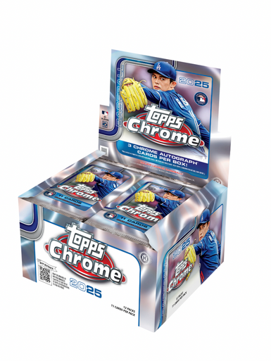 2025 Topps Chrome Baseball Jumbo Box