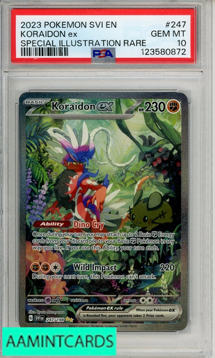 2023 KORAIDON ポケモンカード GEM MT 10 2023 KORAIDON ポケモンカード GEM MT 10 2023 KORAIDON ポケモン