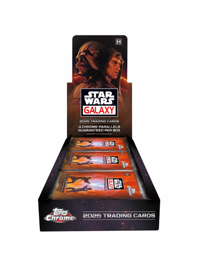 2025 Topps Star Wars Chrome Galaxy Hobby Box