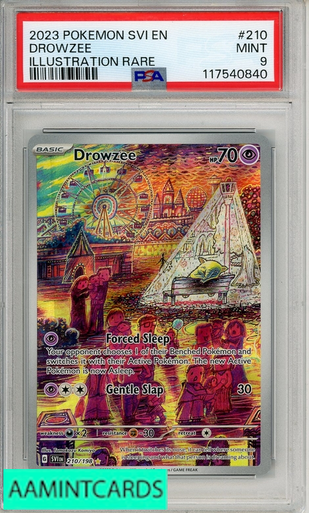 2023 POKEMON SVI EN-SCARLET VIOLET DROWZEE #210 ILLUSTRATION RARE