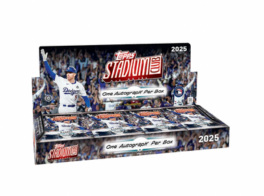 2025 Topps Stadium Club Baseball Hobby Box