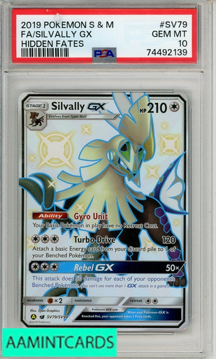 pokemon silvally gx card Silvally GX (Full Art) - SM main image 1