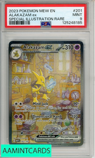 alakazam holographic pokemon card Holo - Terastal Festival ex sv8aF 059/187 - Traditional Chinese Pokémon Hit Points100 HP Form Alakazam Holo - Expedition Pokémon