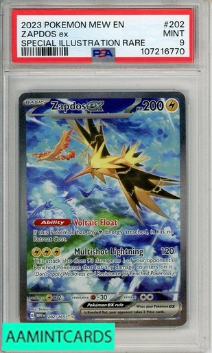 rare zapdos card Amazon.com: Pokemon - Zapdos ex 192/165 - Pokemon 151 - Full Art Ultra Rare