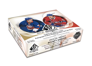 パクチソン朴智星サイン入りスパイク！当選証明有！ 2025/26 Upper Deck SP Authentic Hockey Hobby Box