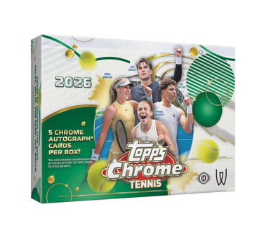 2026 Topps Chrome Tennis Delight Box