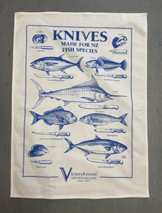 FISH KNIVES TEA TOWEL