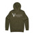 VICTORY KNIVES ARMY GREEN HOODIE VICTORY KNIVES ARMY GREEN HOODIE