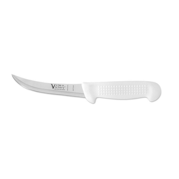 CURVED BONNING KNIFE 13cm - HOLLOW GROUND