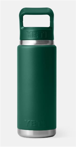 Yeti Rambler 26 oz Water Bottle with Color-Matched Straw Cap